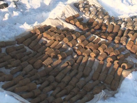 В Ленобласти уничтожен тайник с боеприпасами