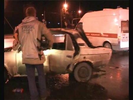 На Пискаревке столкнулись три автомобиля
