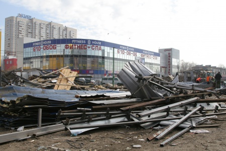 "Новости малого бизнеса": В Петербурге закончился снос рынка в «Рыбацком»