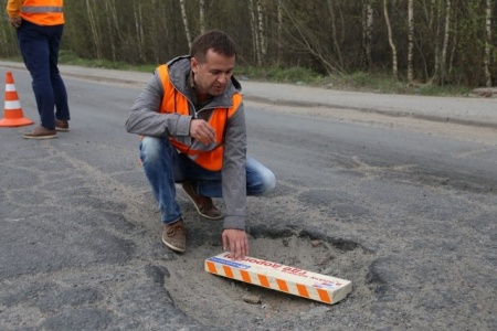 Самые плохие дороги во Всеволожске  - Всеволожский и Первомайский проспекты