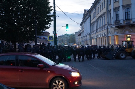 Петербургский омбудсмен отчитался о мониторинге митинга 7 октября