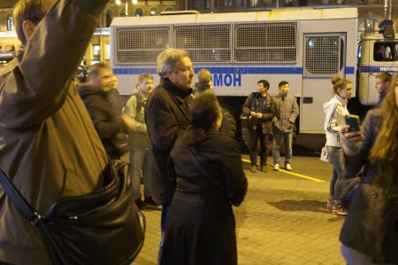 Петербургский омбудсмен отчитался о мониторинге митинга 7 октября